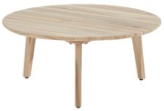 4 Seasons Outdoor Gabor salontafel teak Ø 90 cm SALE  Loungetafel    houtkleur weerbestendig