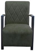 Fauteuil - Isabella - velours Adore Hunter groen 156