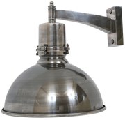 Muurlamp Rochdale Antiek Zilver/Wit