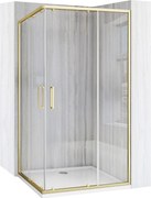 Rea City 80x100 douchewand Brush Gold