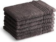Washandjes Supreme Collectie – 6 stuks – 16×21 – antraciet