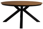 Lesli Living  Ronde Tuintafel - Arezzo - Polywood - Ø 120 cm - Lesli Living