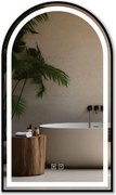 LED Spiegel 60x100cm DASH BLACK