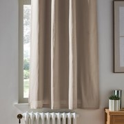 Verduisterend katoenen radiatorgordijn met oogjes Scenario