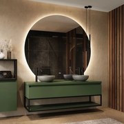 Thebalux M05 spiegel 100x87cm met verlichting en verwarming