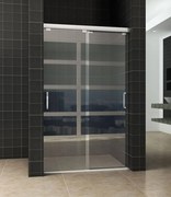 Saqu Slide Nisschuifdeur Dubbel 120x200 cm Aluminium