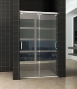 Saqu Slide Nisschuifdeur Dubbel 120x200 cm Aluminium