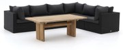 Forza Barolo/ROUGH-L dining loungeset 7-delig