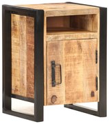 vidaXL Nachtkastje 40x35x55 cm massief mangohout