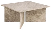 Marmeren Salontafel Vierkant Latte - 90 X 90cm.
