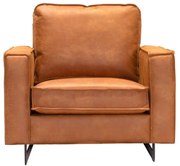 Fauteuil - Riverdance - leer Colorado cognac 03