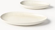 Handgemaakte organische serveerplateaus Macey, 2-delig