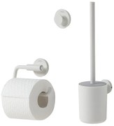 Tiger Urban Toiletaccessoireset Toiletborstel met houder Toiletrolhouder zonder klep Handdoekhaak Wit 1316900105