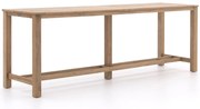 + 10% kassakorting | Bartafel ROUGH | Rechthoekig | Tuintafel Teakhout | 300x80cm | 8 personen | Kees Smit Tuinmeubelen