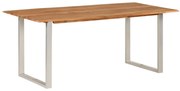 vidaXL Eettafel 180x90x76 cm massief acaciahout