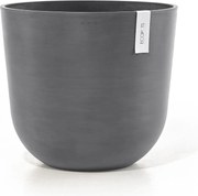 Ecopots bloempot Oslo 45 - Rond - Grey - Diameter 45 x H39,4 cm