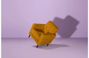 Goossens Fauteuil Hipp, Fauteuil 2 knopen in de rug