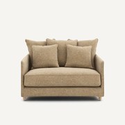 2 zits slaapbank in stevig katoen, Lazare