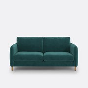Omvormbare bank in fluweel, 3-zit, Loméo