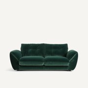 Omvormbare 3-zitsbank van fluweel Edgar