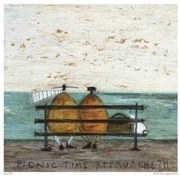 Kunstdruk Sam Toft - Picnic Time Approacheth