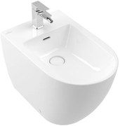 Villeroy & Boch Subway 3.0 staand bidet 37x59.5cm m. kraangat m. overloop wit alpin 44710001