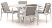 Diningset Bellagio | 4 personen | Tuinset sintered stone | 5-delig | Kees Smit Tuinmeubelen