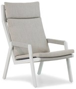 Tuinstoel Aluminium Wit Coco Valentino