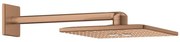 GROHE Rainshower SmartActive 310 Cube Hoofddouche - 31x31cm - 2 straalsoorten - wandarm 43cm - geborsteld warm sunset 26479dl0