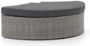Intenso Venetië loveseat voetenbank 130x70cm