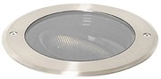 Buiten grondspot staal AR111 verstelbaar IP65 - Delux Honey Modern GU10 IP65 Buitenverlichting