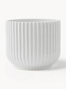 Porseleinen plantenpot Lyngby, H 13 cm