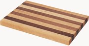 Snijplank Stribe van walnoothout en eikenhout