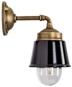 Kostas Brass 90 Muurlamp Brons/Zwart