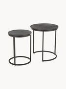 Bijzettafels Andrew van mangohout, 2-delig