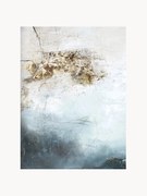 Handbeschilderde canvasdoek Freja Blanche