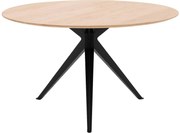 Goossens Excellent Eettafel Kopenhagen, Rond 130 x 130 cm