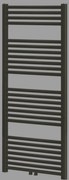 Beaux Rennes handdoekradiator 617W 60x3x120cm mat zwart