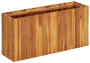 vidaXL Plantenbak verhoogd 100x30x50 cm massief acaciahout