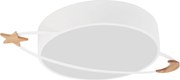 Witte Maan Lamp Plafond APP865-C