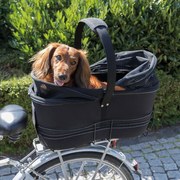 TRIXIE Fietsmand voor huisdieren achterop 29x49x60 cm zwart