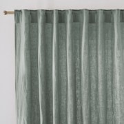 Gewassen linnen gordijn met verborgen lussen Onega