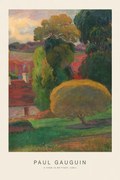 Kunstreproductie A Farm in Brittany (Special Edition) - Paul Gauguin