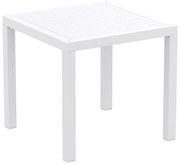 Siesta  Tuintafel - Ares - Wit - 80 cm - Siesta