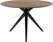 Goossens Excellent Eettafel Kopenhagen, Rond 120 x 120 cm