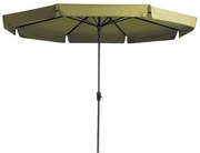 Madison Parasol Syros Luxe rond 350 cm saliegroen