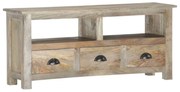 vidaXL Tv-meubel 110x30x50 cm massief mangohout