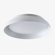 Led-plafondlamp Van Azanuy-staal Wit - Sklum