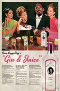 Poster Ads Libitum - Gin and Juice