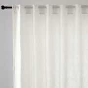 Onega breed gewassen linnen gordijn met verborgen flap